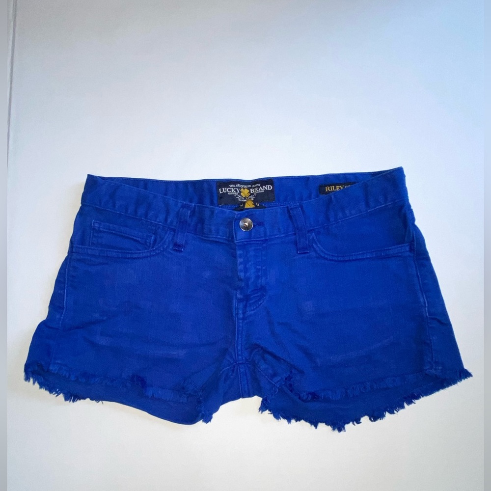 Lucky Brand Women's Blue Shorts Size 0/25